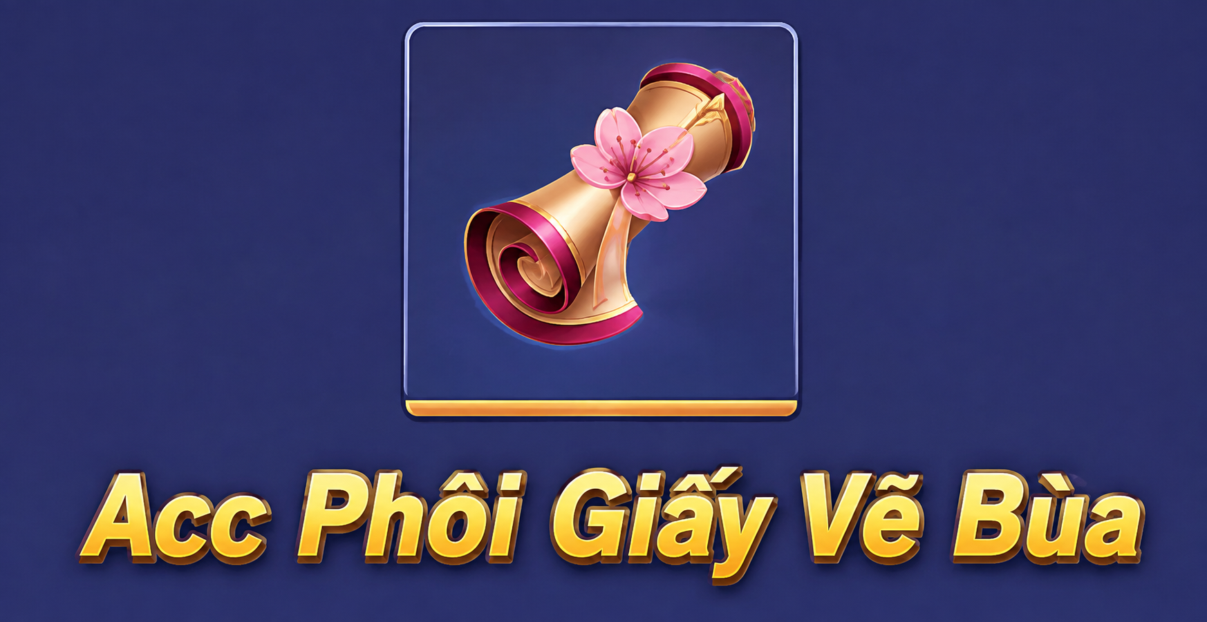 Acc Phôi Giấy Vẽ Bùa